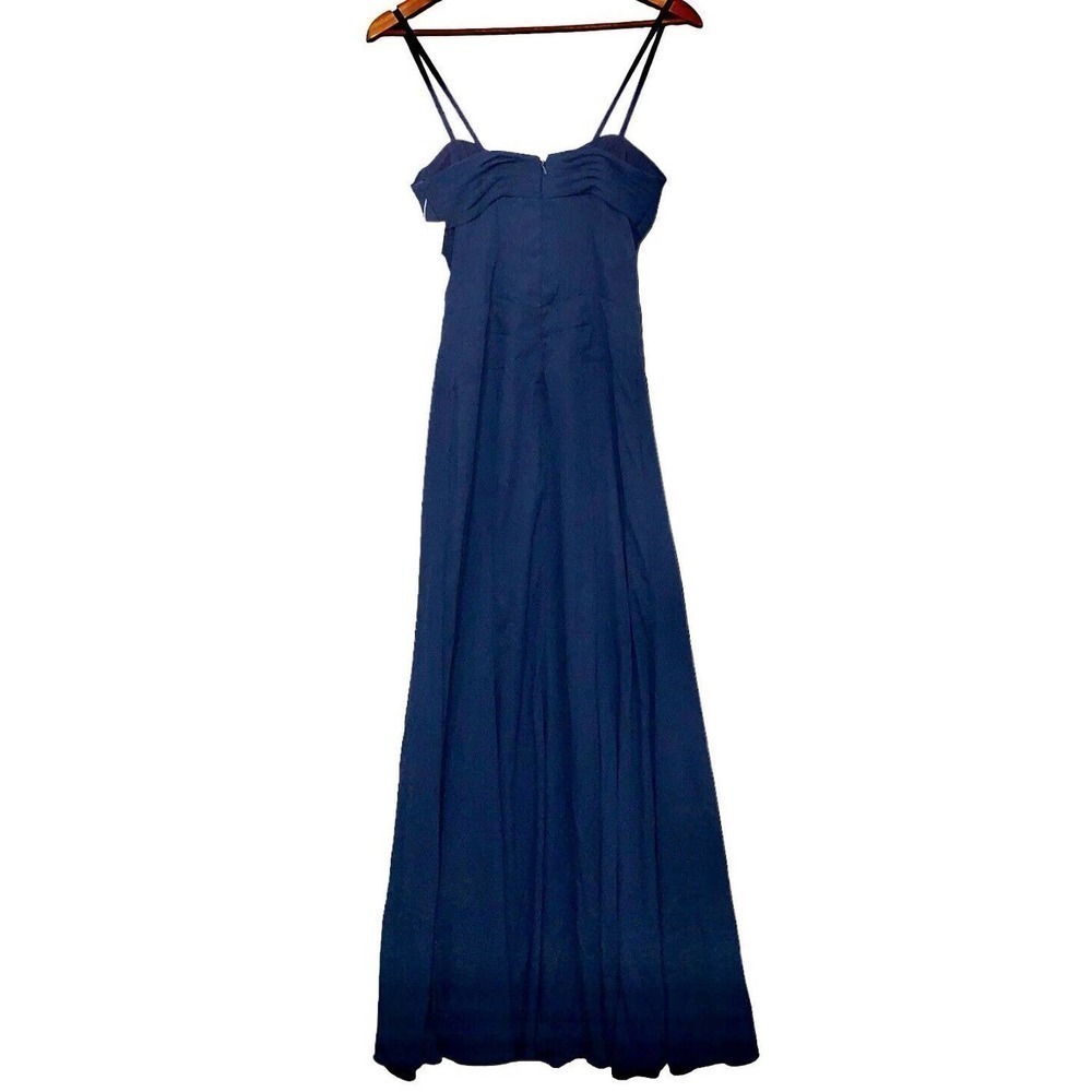 Fame and Partners Crepe Maxi Dress Womens Size 2 Sweetheart Neckline $349 NWT - Picture 6 of 11